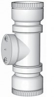Odkouření kondenzační Brilon 52104310 - kontrolní T-kus přímý pro flexibilní trubku DN83/75